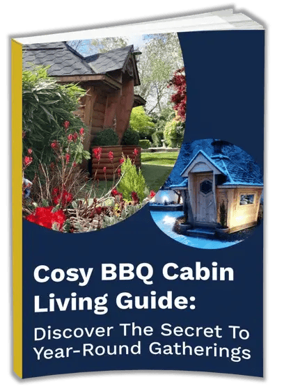 Cosy BBQ Cabin Living Guide Mock Up Cosy BBQ Cabin Living Guide Mock Up