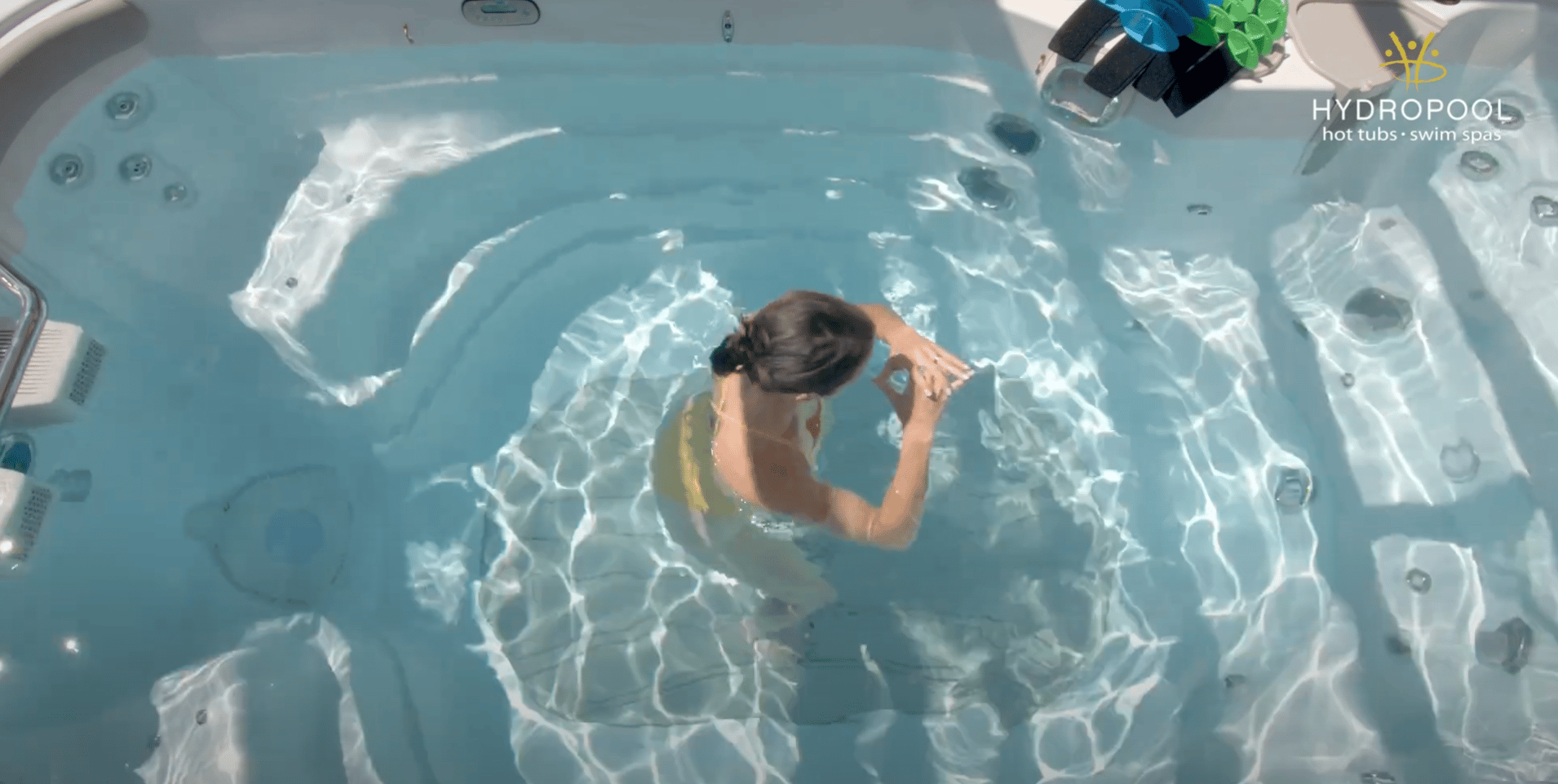 Squat in a Swim Spa