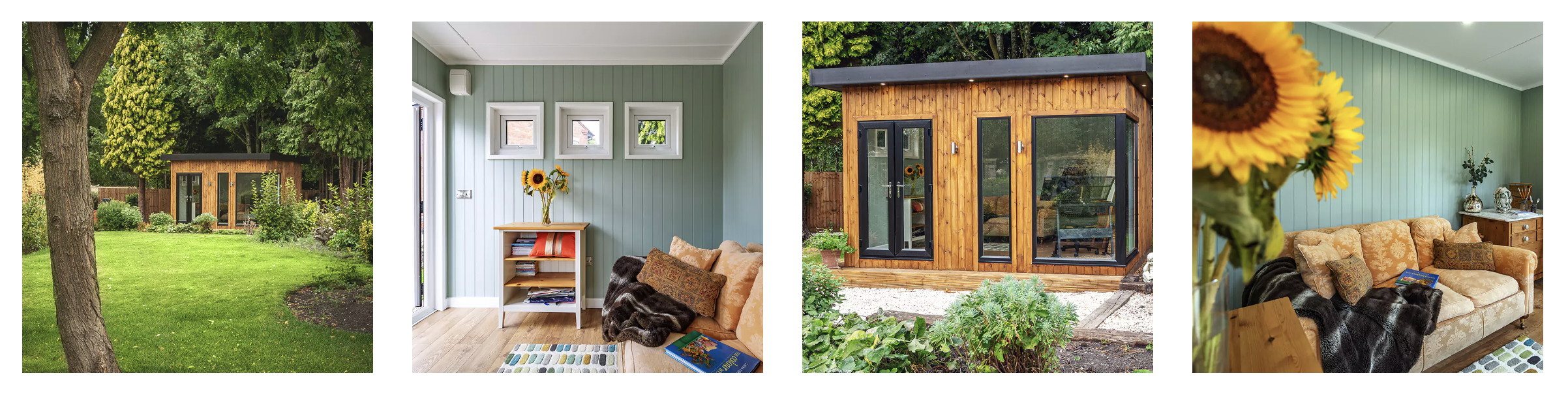 Home Library in a Garden Building.