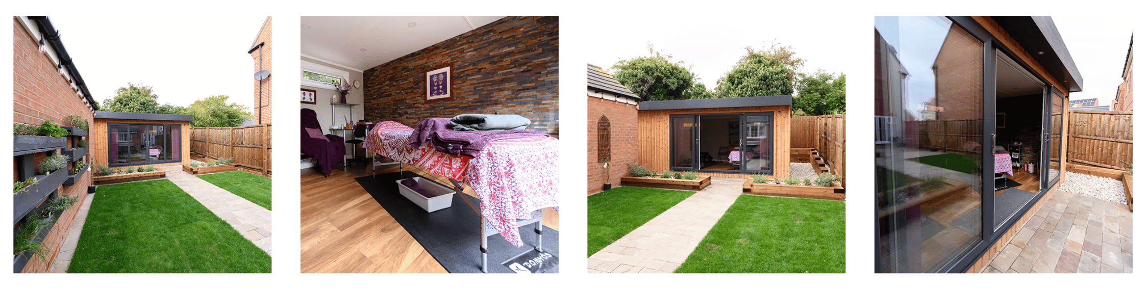 Home Massage Spa in a Garden Building.