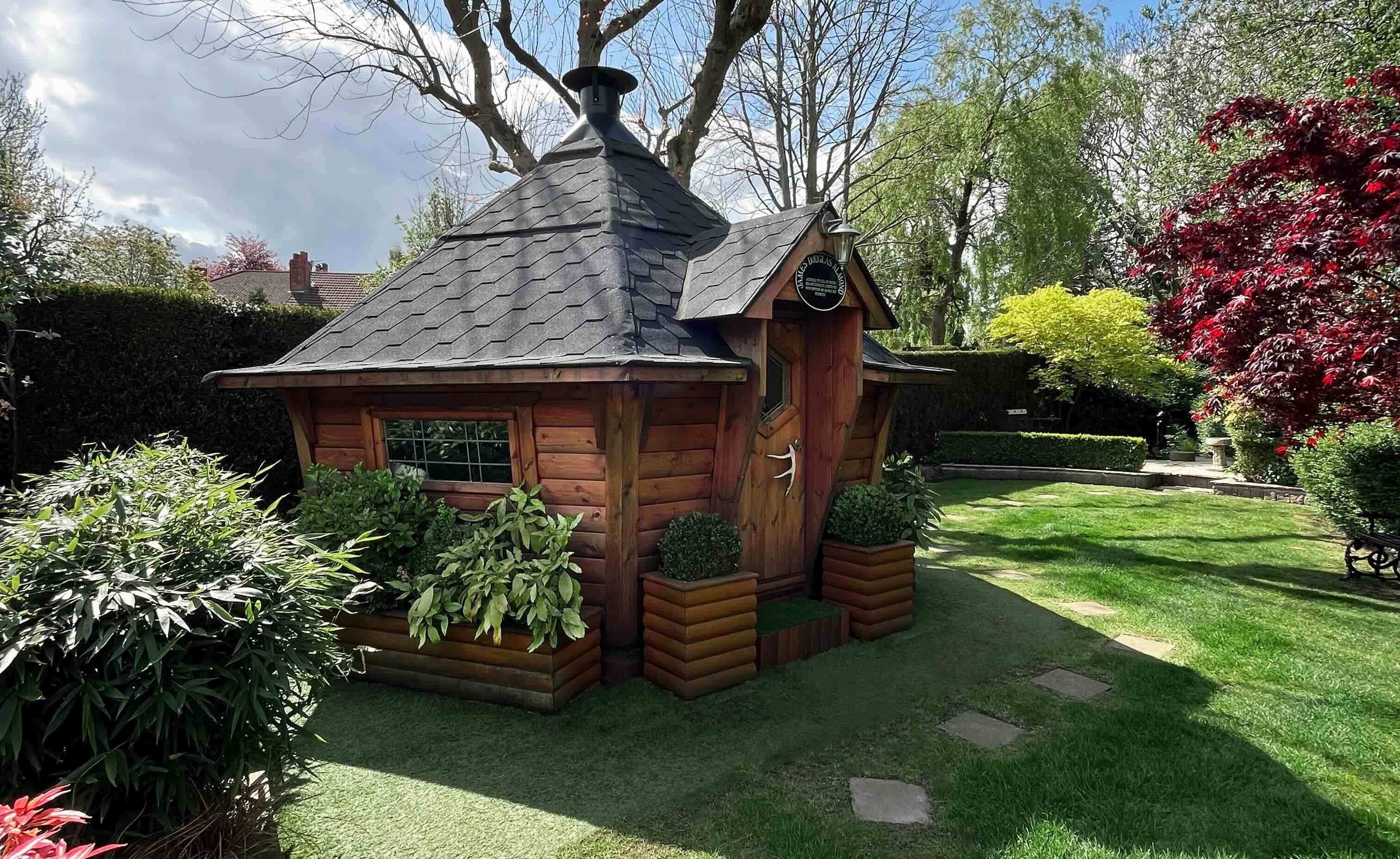 A well maintained BBQ Cabin in the North West of England. 