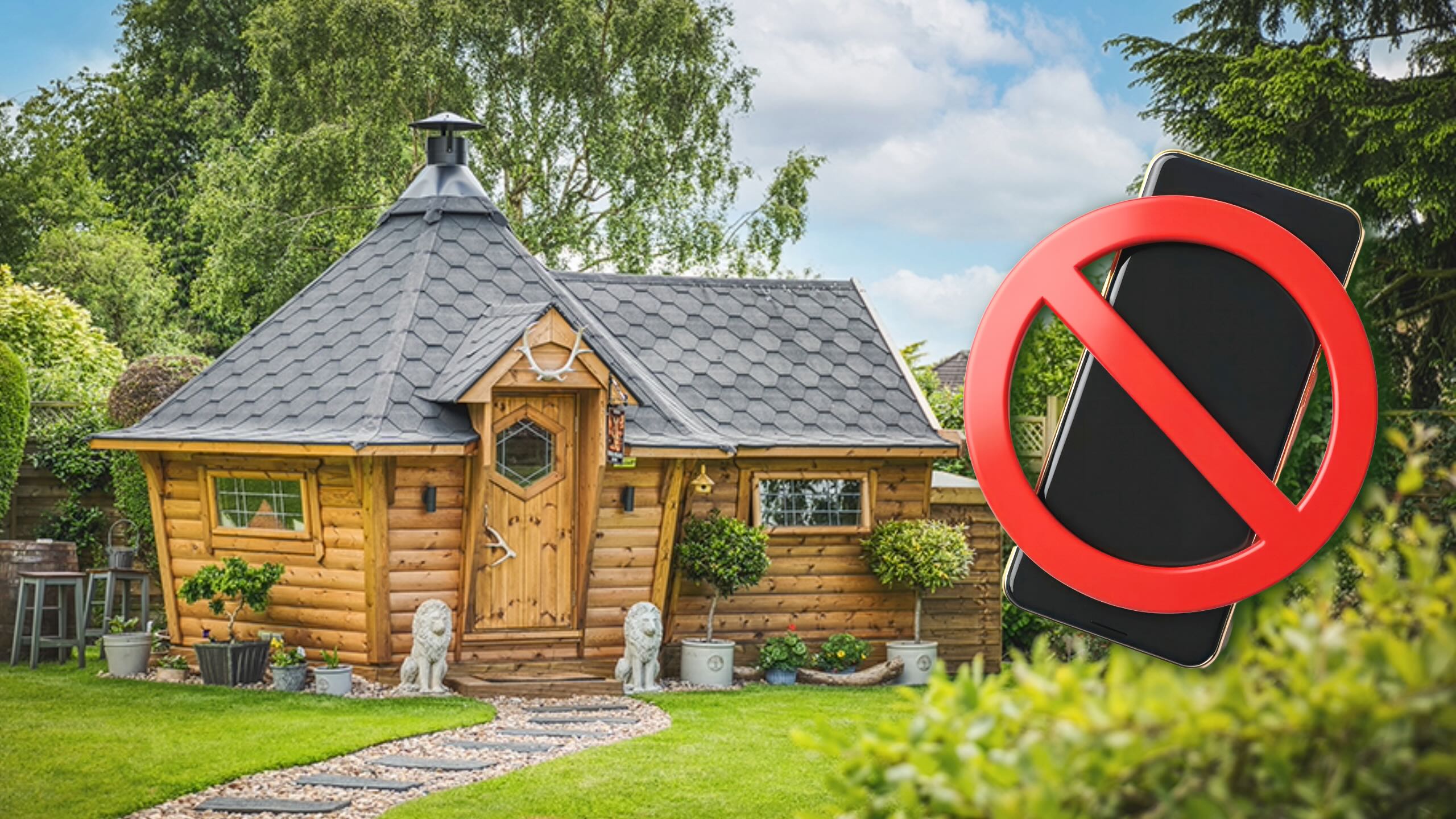 A BBQ Cabin providing the perfect digital detox and opportunity for quality family time. 