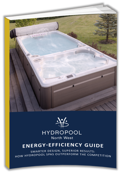 hydropool spas energy efficiency guide mock up 